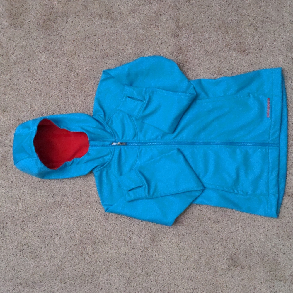 Patagonia Bright Sky Blue Zip Up Jacket XS